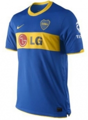 Retro 2010-11 Boca Juniors Home Soccer Jersey Shirt