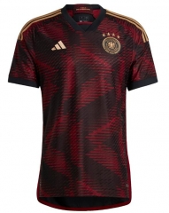 Player Version 2022 World Cup Kit Germany Away Soccer Jersey