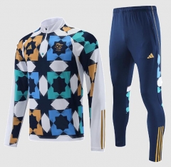 2022 World Cup Algeria White Training Sweatshirt and Pants
