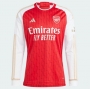 Long Sleeve 23-24 Arsenal Home Soccer Jersey Shirt