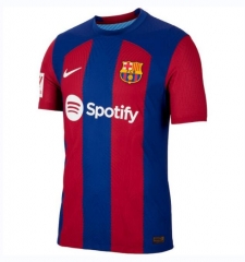 Player Version Shirt 23-24 Barcelona Home Soccer Jersey