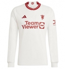 Long Sleeve Shirt 23-24 Manchester United Third Soccer Jersey