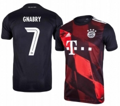 Serge Gnabry 7 Bayern Munich 20-21 Third Soccer Jersey Shirt