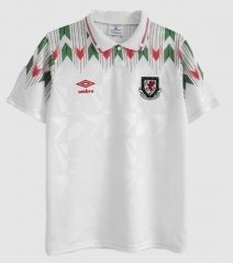 Retro 90/92 Wales Away Soccer Jersey Shirt