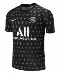 21-22 PSG Black Training Shirt