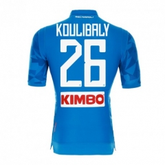 18-19 Napoli KOULIBALY 26 Home Soccer Jersey Shirt