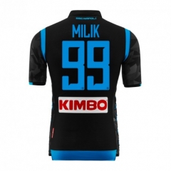 18-19 Napoli MILIK 99 Away Soccer Jersey Shirt