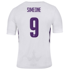 18-19 Fiorentina SIMEONE 9 Away Soccer Jersey Shirt