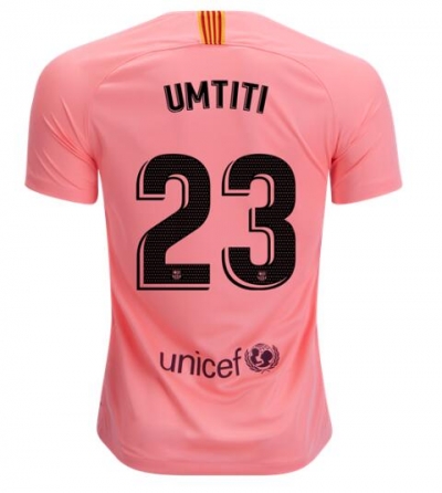 18-19 Barcelona Third Samuel Umtiti Soccer Jersey Shirt