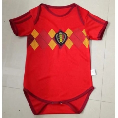 Belgium 2018 World Cup Home Infant Soccer Jersey Shirt Little Kids