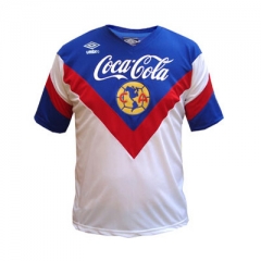 Club America 93-94 Away White Retro Soccer Jersey Shirt