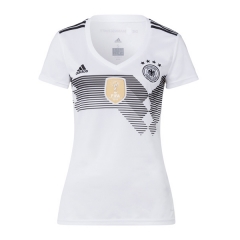 Women Germany 2018 World Cup Home Soccer Jersey Shirt