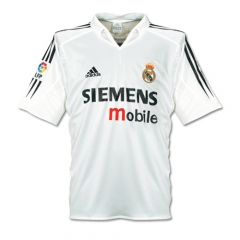 Real Madrid 04-05 Home Retro Soccer Jersey Shirt