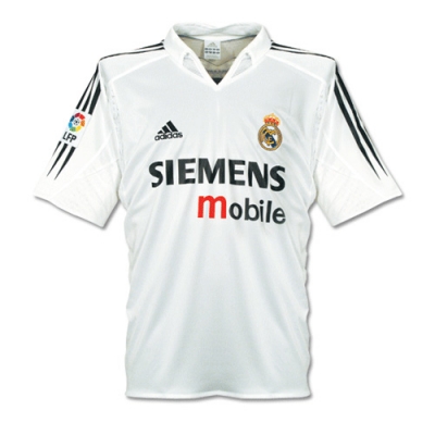 Real Madrid 04-05 Home Retro Soccer Jersey Shirt
