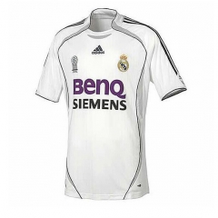 Real Madrid 06-07 Home Retro Soccer Jersey Shirt