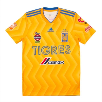 18-19 Tigres UANL Home Soccer Jersey Shirt