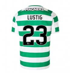 18-19 Celtic Home Lustig 23 Soccer Jersey Shirt