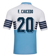 18-19 Lazio F. CAICEDO 20 Home Soccer Jersey Shirt