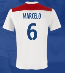 18-19 Olympique Lyonnais MARCELO 6 Home Soccer Jersey Shirt