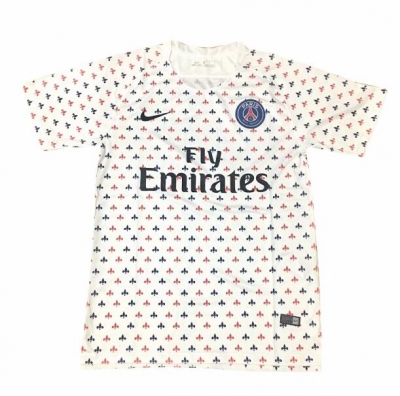 18-19 PSG White Training Shirt
