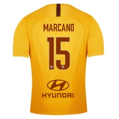 18-19 AS Roma MARCANO 15 Third Soccer Jersey Shirt