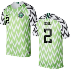 Nigeria Fifa World Cup 2018 Home Brian Idowu 2 Soccer Jersey Shirt