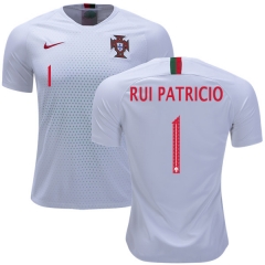 Portugal 2018 World Cup RUI PATRICIO 1 Away Soccer Jersey Shirt
