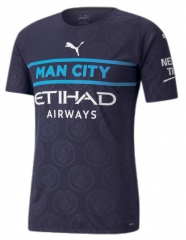 Player Version Shirt 21-22 Manchester City Kit Third Soccer Jersey