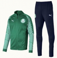 19-20 Palmeiras Training Kits Green Jacket + Pants