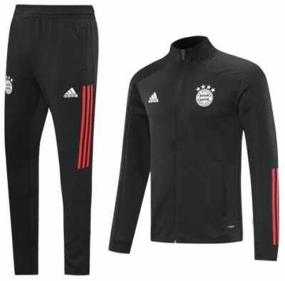 20-21 Bayern Munich Black Training Jacket and Pants
