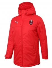 21-22 AC Milan Red Long Winter Jacket
