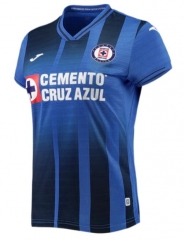 Women 21-22 Cruz Azul Home Soccer Jersey Shirt