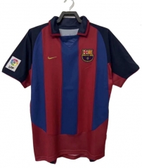 Retro 2003-04 Barcelona Home Soccer Jersey Shirt