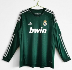 Retro Long Sleeve 2012-13 Real Madrid Third Soccer Jersey Shirt