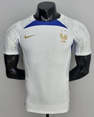 Player Version Jersey 2022/23 France Kit White Training Shirt