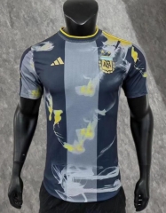 Player Version 22-23 Argentina Grey Special Soccer Jersey Shirt