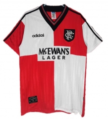 Retro 95-96 Glasgow Rangers Away Soccer Jersey Shirt