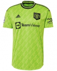 Player Version 22-23 Manchester United Third Soccer Jersey Shirt