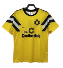 Retro 1989 Dortmund Home Soccer Jersey Shirt