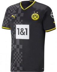 Player Version Shirt 22-23 Borussia Dortmund Away Soccer Jersey