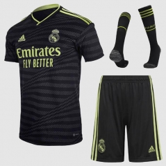 22-23 Real Madrid Third Soccer Full Kits