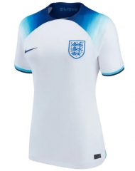 Women 2022 World Cup England Home Soccer Jersey Shirt