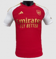 Concept Verstion 2023-24 Arsenal Home Soccer Jersey Shirt Player Version
