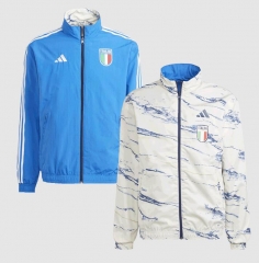 23-24 Italy Blue Anthem Reversible Training Jacket