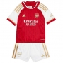 Children Kits 23-24 Arsenal Home Soccer Uniforms