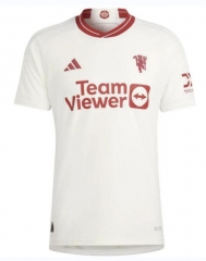 Player Version Shirt 23-24 Manchester United Third Soccer Jersey