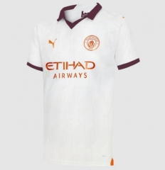 23-24 Manchester City Away Soccer Jersey Shirt
