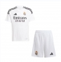 Children 24-25 Real Madrid Home Soccer Uniforms