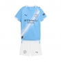 Children Kit 25-26 Manchester City Home Soccer Uniforms