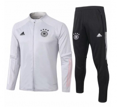 2020 Euro Germany White Training Jacket and Pants